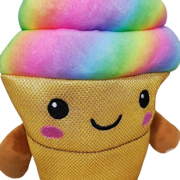 Ice Cream Cone Stuffed Animal Toy -N - Picture 2 of 2